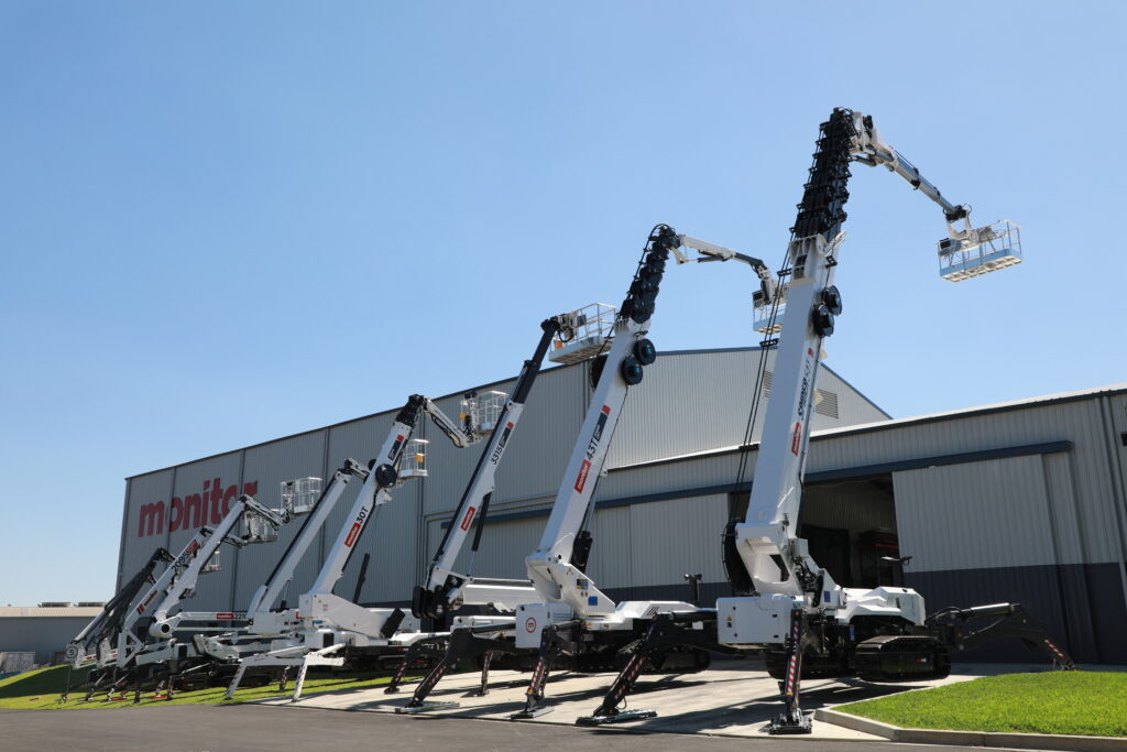 spider lift line up