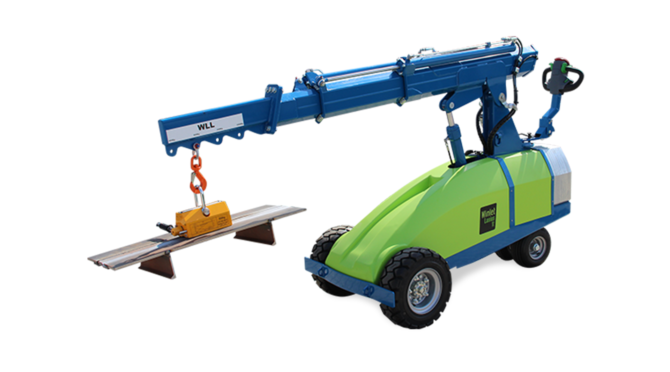 Winlet 1000 Tracked Crawler Glass Handling Lift — Monitor