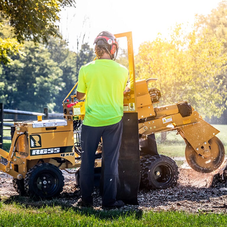 Rayco RG55 Petrol Stump Grinder — Monitor