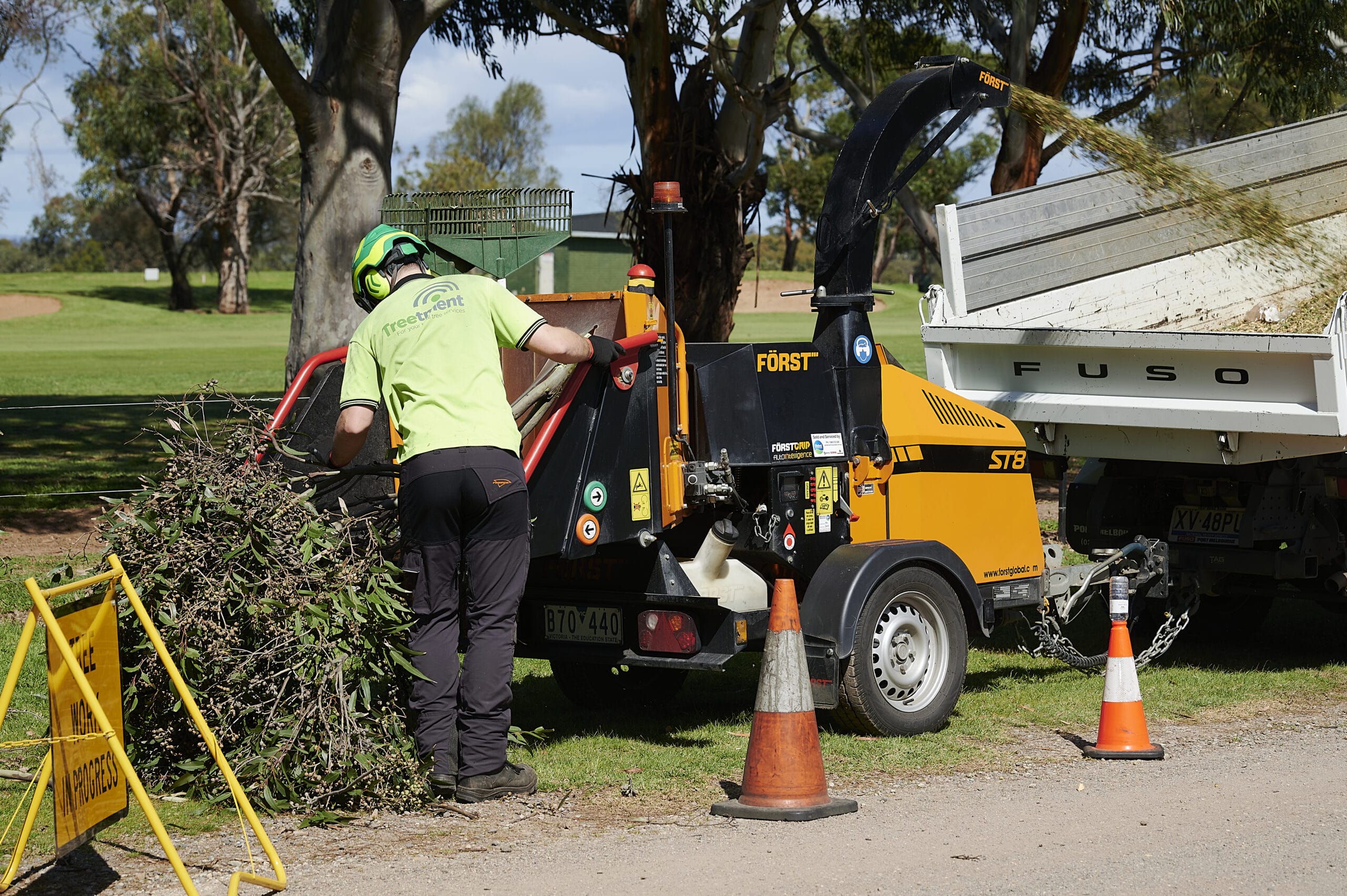 Forst ST8D Wood Chipper: Built for Easy Servicing