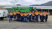 Leguan 195 Spider Lift handover onsite