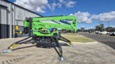 Leguan 195 Spider setup outside Monitor HQ