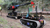 almac crawler loaded with logs