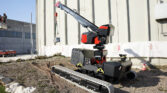 almac crane moving concrete